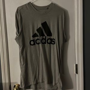 Grey adidas shirt